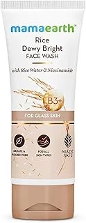 Glamveda Korean Glass Skin Rice & Ceramide Peel Off Mask for Men & Women | Reduces Signs of Ageing, Brightening & Even Tone Complexion |For Dry & Dull Skin|Dermatologically Approved Face Pack (100gm)