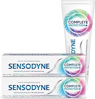 Sensodyne Toothpaste Repair and Protect | Tooth Paste for Daily Sensitivity Protection, Long-lasting Relief | Combo Pack - 140gm (70gm x 2) | Fresh Taste | Dentist Recommended